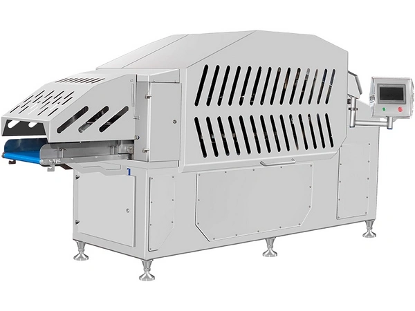 Cortadora 3D continua de carne congelada (cubos, rebanadas y tiras)