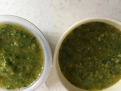 Verduras trituradas